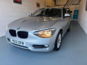 2013 BMW 1 Series 2.0 118d Se Auto Euro 5 (s/s) 5dr in Silver — image 2