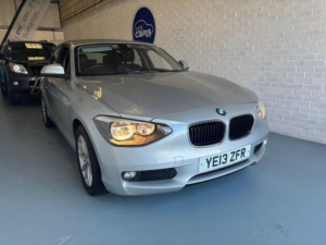 2013 BMW 1 Series 2.0 118d Se Auto Euro 5 (s/s) 5dr in Silver — image 3