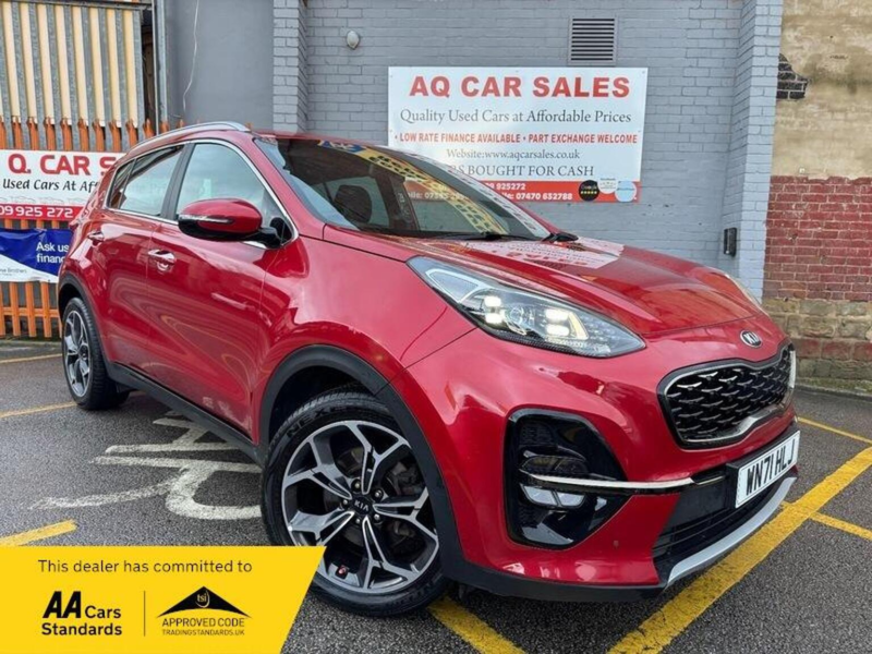 2021 Kia Sportage 1.6 T-Gdi Gt-Line Euro 6 (s/s) 5dr in Red — image 1