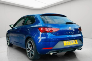 2017 SEAT Leon 1.8 Tsi Fr Technology Sport Coupe DSG Euro 6 (s/s) 3dr in Blue — image 3