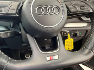 2017 Audi A3 Cabriolet 1.4 Tfsi Cod S Line Euro 6 (s/s) 2dr in Black — image 6