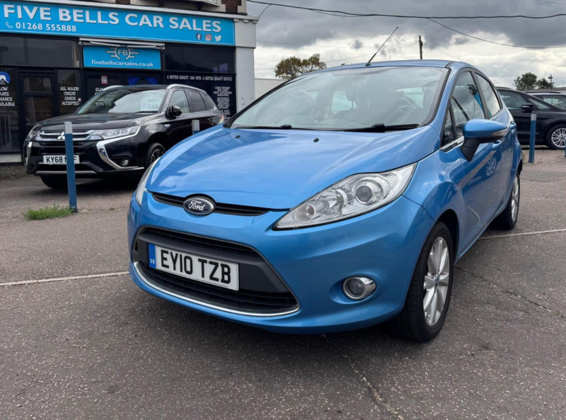 2010 Ford Fiesta 1.25 Zetec 5dr in Blue — image 1