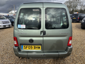 2009 Peugeot Partner 5 SEAT Wav Wheelchair Accessible Vehicle 1.4 Petrol in Green — image 4