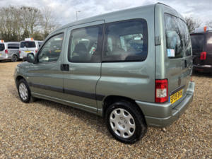 2009 Peugeot Partner 5 SEAT Wav Wheelchair Accessible Vehicle 1.4 Petrol in Green — image 5