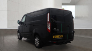 2023 Ford Transit Custom 2.0 340 Ecoblue Limited Panel Van 5dr Diesel Auto L1 H1 Euro 6 (s/s) (170 Ps) in Black — image 3
