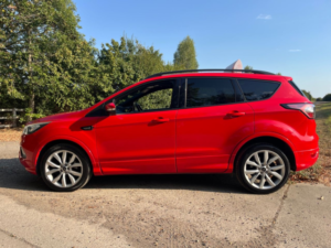 2018 Ford Kuga 1.5 Tdci St-Line X SUV 5dr Diesel Manual Euro 6 (s/s) (120 Ps) in Red — image 5