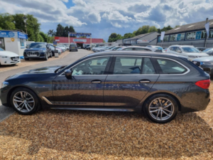 2018 BMW 5 Series 2.0 520d M Sport Touring Auto Euro 6 (s/s) 5dr in Grey — image 4