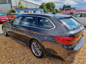 2018 BMW 5 Series 2.0 520d M Sport Touring Auto Euro 6 (s/s) 5dr in Grey — image 5