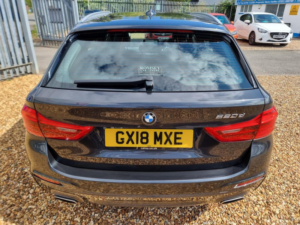 2018 BMW 5 Series 2.0 520d M Sport Touring Auto Euro 6 (s/s) 5dr in Grey — image 6