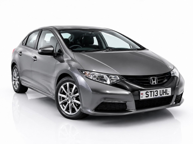2013 Honda Civic 1.4 I-Vtec Se Euro 5 (s/s) 5dr in Grey — image 1