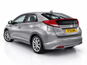 2013 Honda Civic 1.4 I-Vtec Se Euro 5 (s/s) 5dr in Grey — image 3