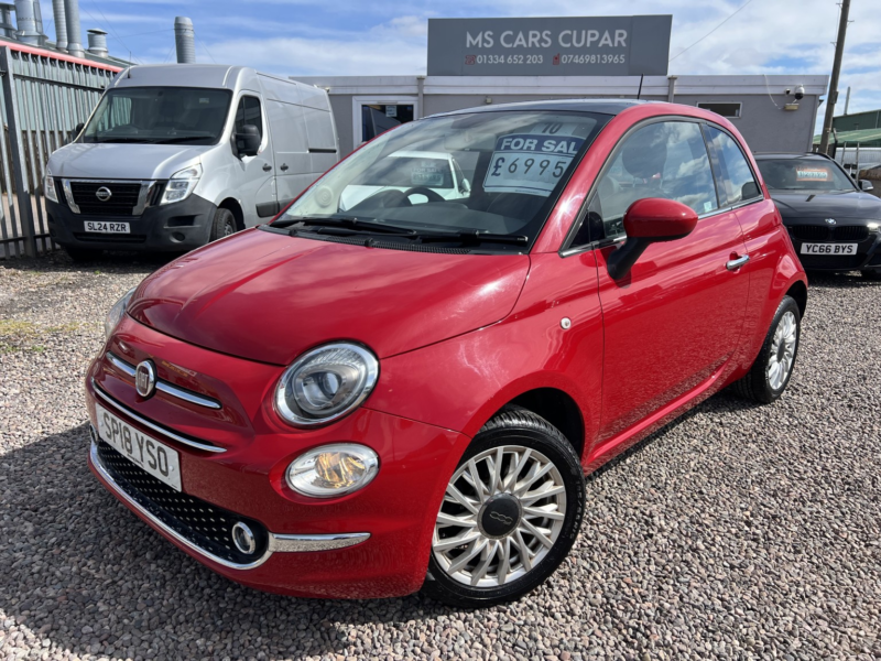 2018 Fiat 500 1.2 500 My17 1.2 69hp Lounge in Red — image 1