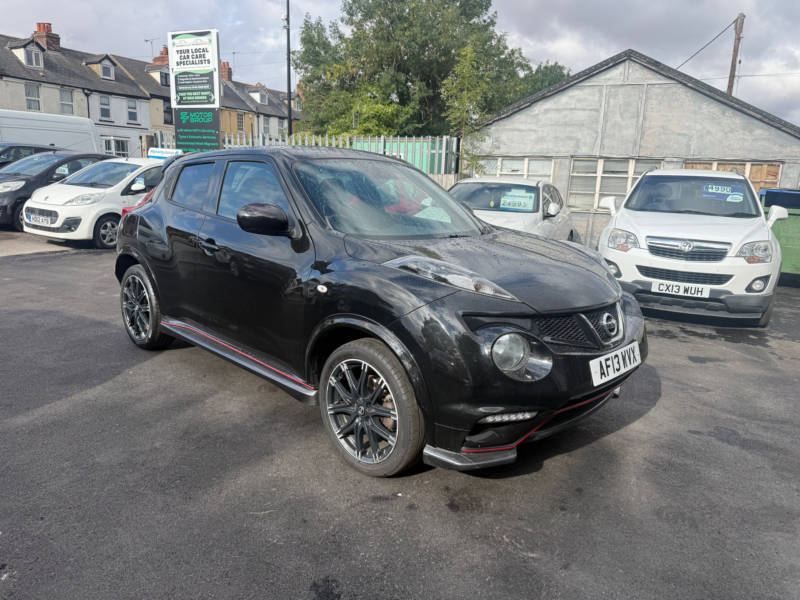 2013 Nissan Juke 1.6 Dig-T Nismo SUV 5dr Petrol Manual Euro 5 (200 Ps) in Black — image 1