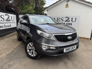 2015 Kia Sportage 2.0 Crdi Kx-2 in Silver — image 2