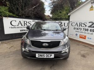 2015 Kia Sportage 2.0 Crdi Kx-2 in Silver — image 3