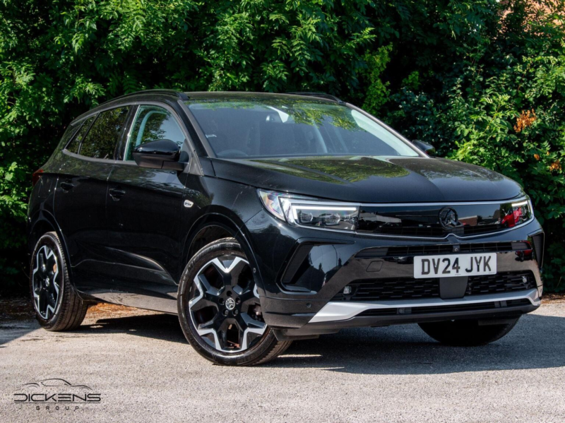 2024 Vauxhall Grandland 1.2 Turbo Ultimate Auto Euro 6 (s/s) 5dr in Black — image 1