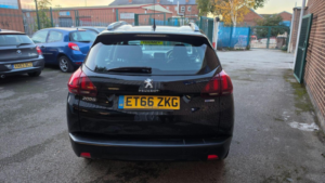 2017 Peugeot 2008 1.2 Puretech Active Euro 6 5dr in Black — image 6