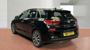 2017 Hyundai I30 1.4 T-Gdi Blue Drive Premium Dct Euro 6 (s/s) 5dr in Black — image 4