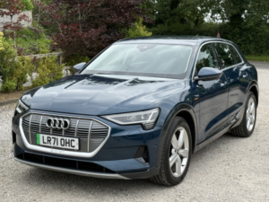 2021 Audi E-Tron 50 Technik in Blue — image 4