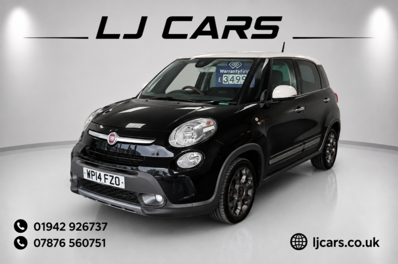 2014 Fiat 500l 1.3 500l Trekking 1.3 Multijet 85hp Trekking in Black — image 1