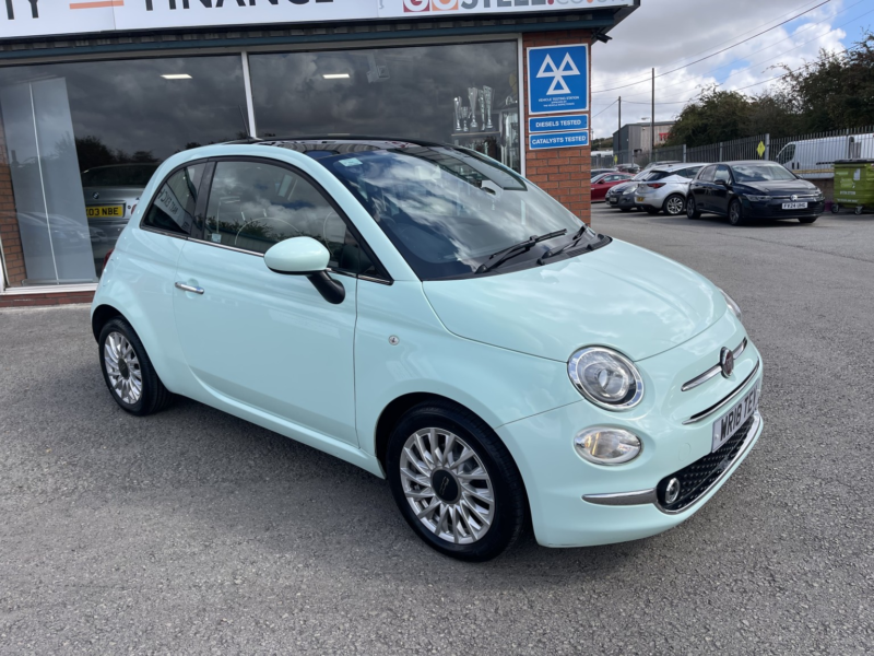 2018 Fiat 500 1.2 500 E6b 1.2 69hp Lounge in Green — image 1