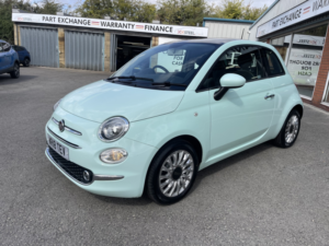 2018 Fiat 500 1.2 500 E6b 1.2 69hp Lounge in Green — image 3