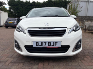 2017 Peugeot 108 1.2 Puretech Allure Euro 6 5dr in White — image 2