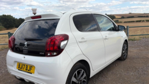 2017 Peugeot 108 1.2 Puretech Allure Euro 6 5dr in White — image 4