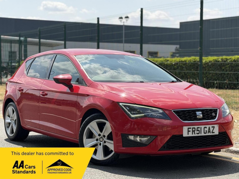 2015 SEAT Leon 2.0 Tdi Cr Fr Euro 5 (s/s) 5dr in Red — image 1