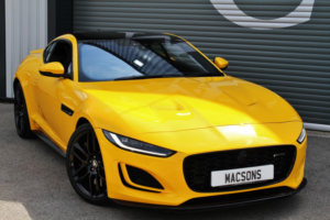 2021 Jaguar F-Type 5.0 V8 R-Dynamic P450 AWD in Yellow — image 4