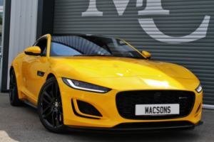 2021 Jaguar F-Type 5.0 V8 R-Dynamic P450 AWD in Yellow — image 5