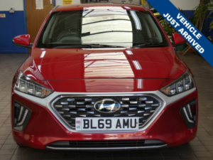 2019 Hyundai Ioniq 1.6 H-Gdi 1st Edition Hatchback 5dr Petrol Hybrid Dct Euro 6 (s/s) (141 Ps) in Red — image 2