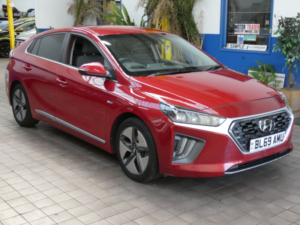 2019 Hyundai Ioniq 1.6 H-Gdi 1st Edition Hatchback 5dr Petrol Hybrid Dct Euro 6 (s/s) (141 Ps) in Red — image 6
