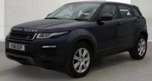 2018 Land Rover Range Rover Evoque 2.0 Td4 Se Tech 4WD Euro 6 (s/s) 5dr in Blue — image 2