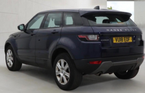 2018 Land Rover Range Rover Evoque 2.0 Td4 Se Tech 4WD Euro 6 (s/s) 5dr in Blue — image 3