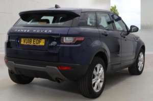 2018 Land Rover Range Rover Evoque 2.0 Td4 Se Tech 4WD Euro 6 (s/s) 5dr in Blue — image 4