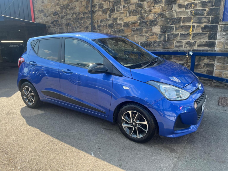 2018 Hyundai I10 1.0 Go! Se Euro 6 5dr in Blue — image 1