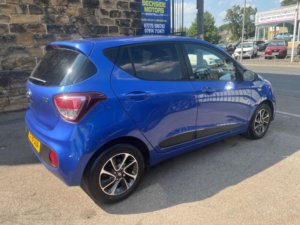 2018 Hyundai I10 1.0 Go! Se Euro 6 5dr in Blue — image 4