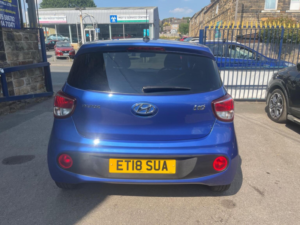 2018 Hyundai I10 1.0 Go! Se Euro 6 5dr in Blue — image 5