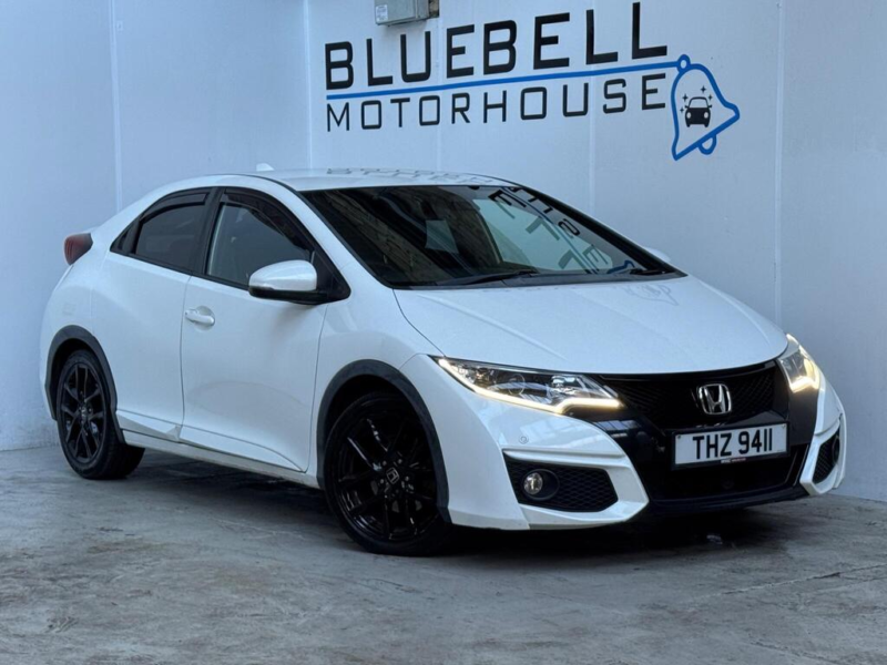 2016 Honda Civic 1.8 I-Vtec Sport Euro 6 (s/s) 5dr in White — image 1