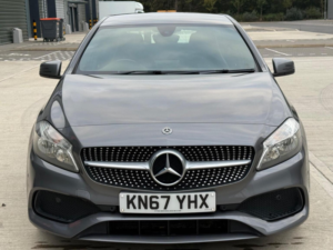 2017 Mercedes-Benz A Class 1.5 A180d Amg Line (executive) 7g-Dct Euro 6 (s/s) 5dr in Grey — image 4