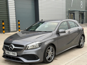 2017 Mercedes-Benz A Class 1.5 A180d Amg Line (executive) 7g-Dct Euro 6 (s/s) 5dr in Grey — image 5