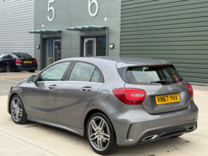 2017 Mercedes-Benz A Class 1.5 A180d Amg Line (executive) 7g-Dct Euro 6 (s/s) 5dr in Grey — image 6