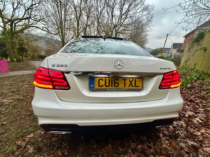 2016 Mercedes-Benz E Class E220*amg Night Edition Prem+*1owner-Only 35k-Panroof-Hk Hifi-Xenons-Cam**beautiful Machine** in White — image 6