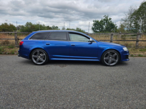 2008 Audi Rs6 Avant 5.0 Tfsi V10 Tiptronic Quattro Euro 4 5dr in Blue — image 5