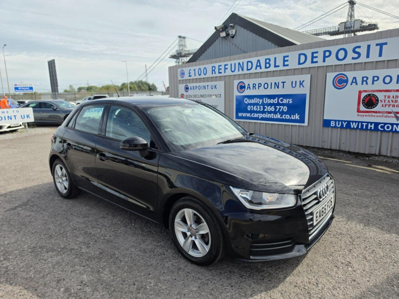 2015 Audi A1 1.0 Tfsi Se Sportback Euro 6 (s/s) 5dr in Black — image 1