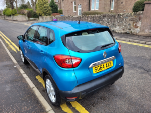 2014 Renault Captur 1.5 Dynamique Medianav Dci 90 Stop & Start in Blue — image 3