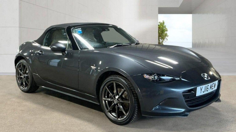 2016 Mazda Mx-5 2.0 Skyactiv-G Sport Nav Euro 6 2dr in Grey — image 1