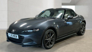 2016 Mazda Mx-5 2.0 Skyactiv-G Sport Nav Euro 6 2dr in Grey — image 3