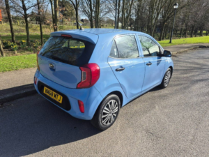2019 Kia Picanto 1.0 1 Hatchback 5dr Petrol Manual Euro 6 (66 Bhp) in Blue — image 4